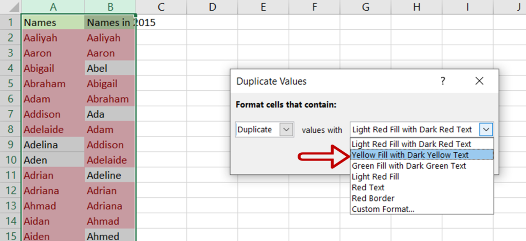 How To Compare Two Excel Files For Duplicates | SpreadCheaters