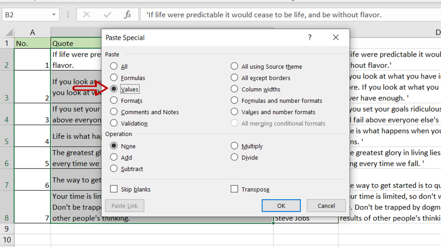 How To Add Single Quotes In Excel | SpreadCheaters
