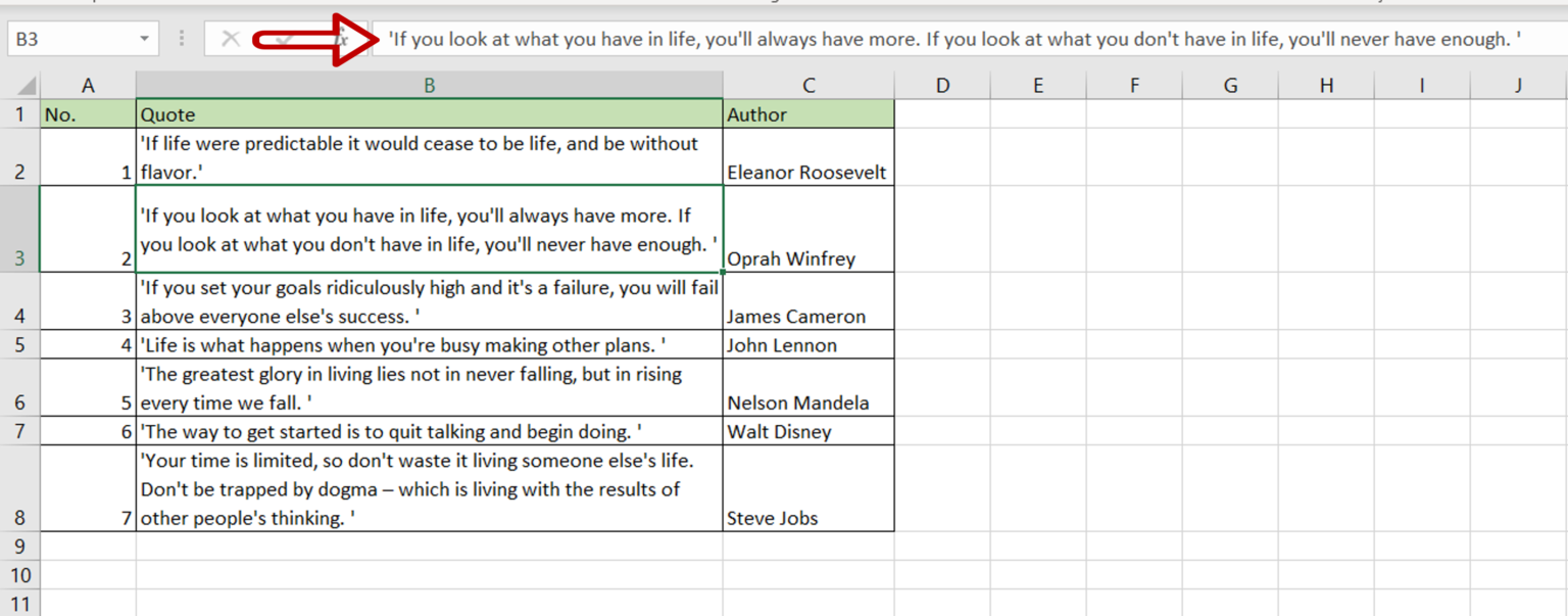 How To Add Single Quotes In Excel | SpreadCheaters