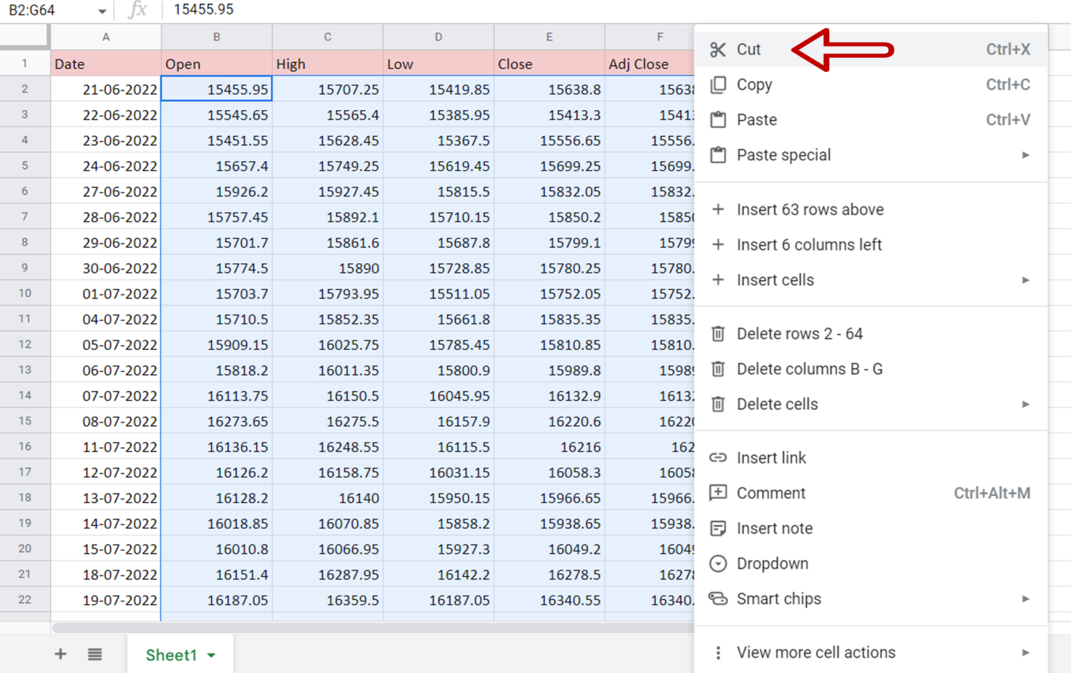 how-to-shift-cells-down-in-google-sheets-spreadcheaters