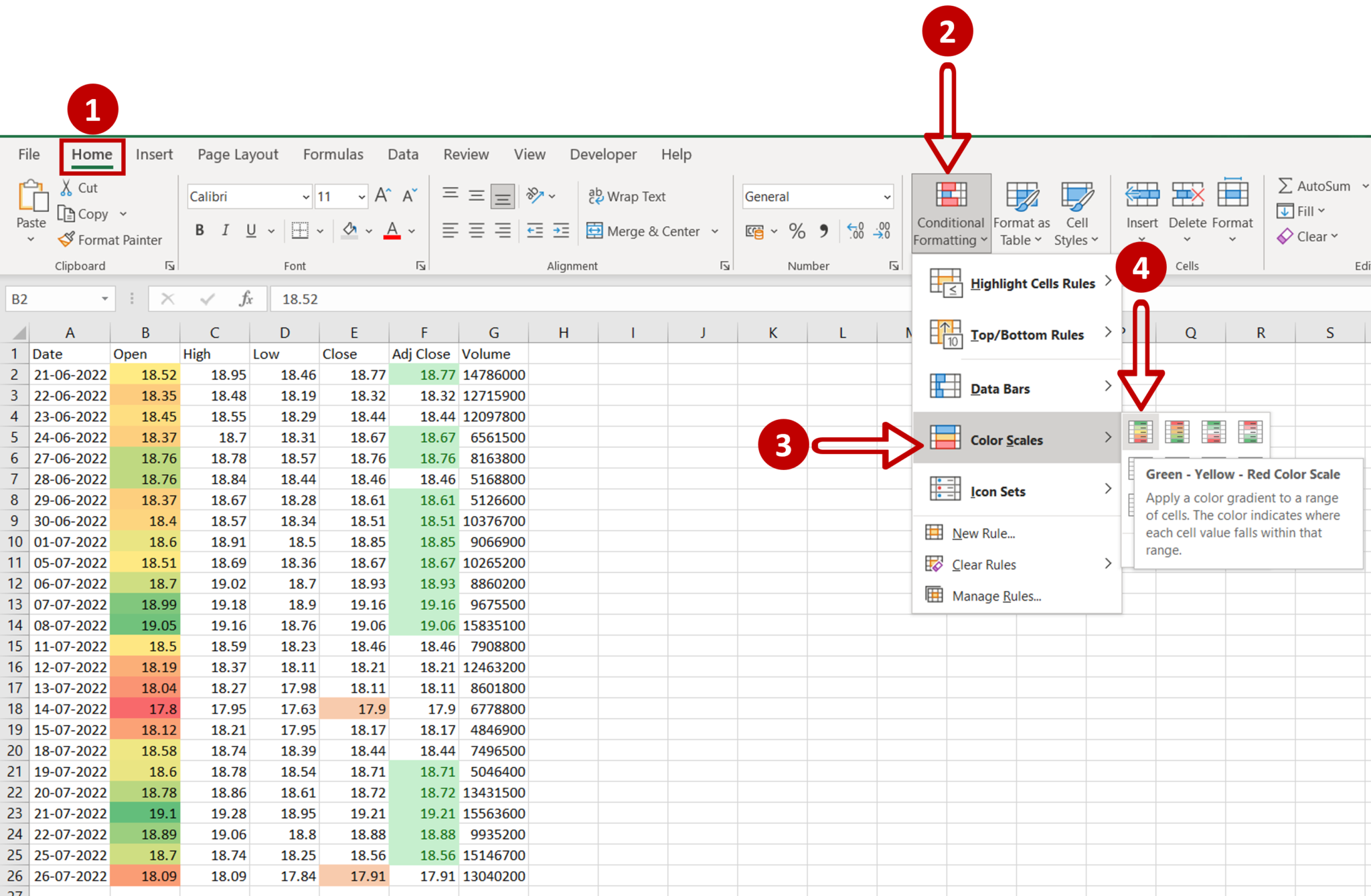 how-to-change-cell-color-based-on-value-in-excel-spreadcheaters