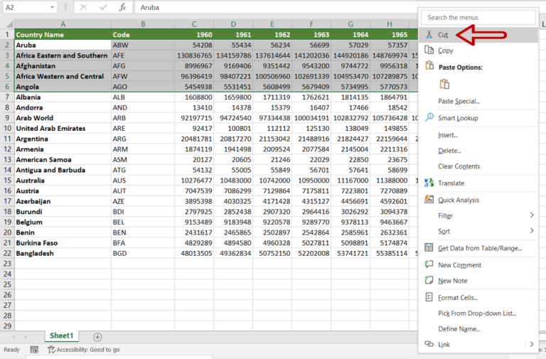 How To Shift Cells Right In Excel SpreadCheaters
