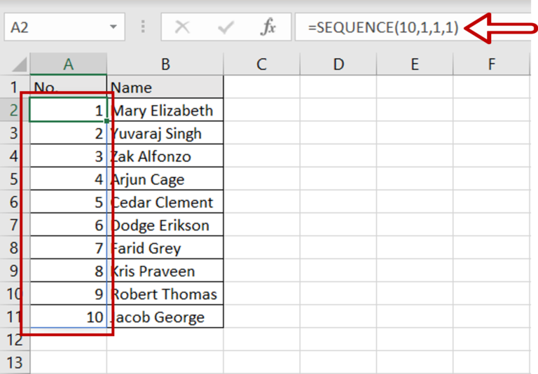 assigning sequential numbers to cash sales