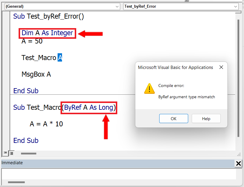 How To Fix ByRef Argument Type Mismatch Error In Excel VBA SpreadCheaters