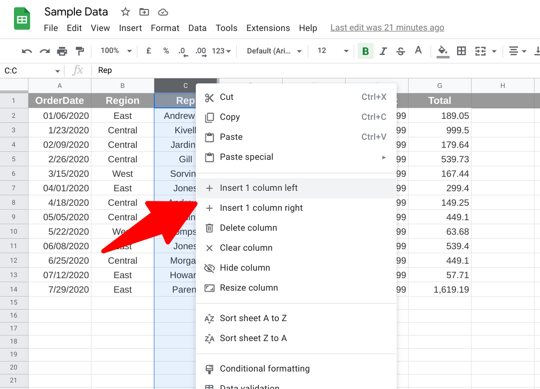 how-to-add-columns-in-google-sheets-spreadcheaters