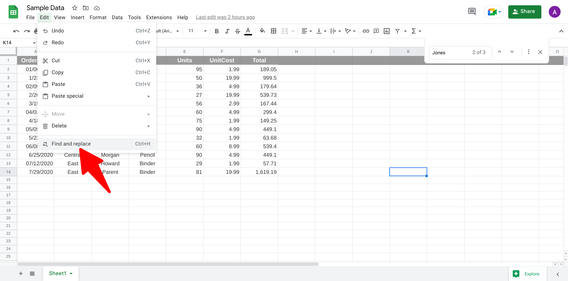 How To Search In Google Sheets | SpreadCheaters