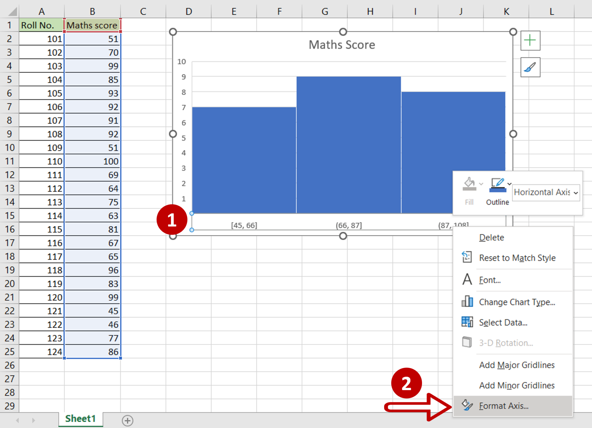 How To Change The Number Of Bins In An Excel Histogram