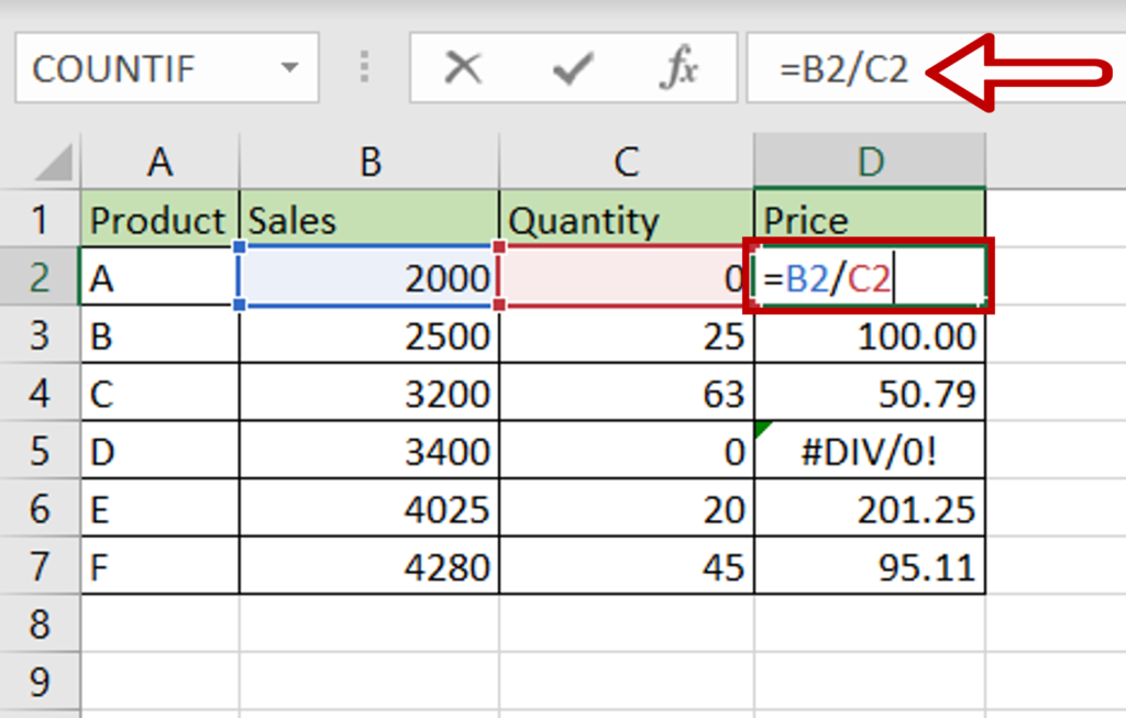 How To Get Rid Of Div 0 In Excel | SpreadCheaters