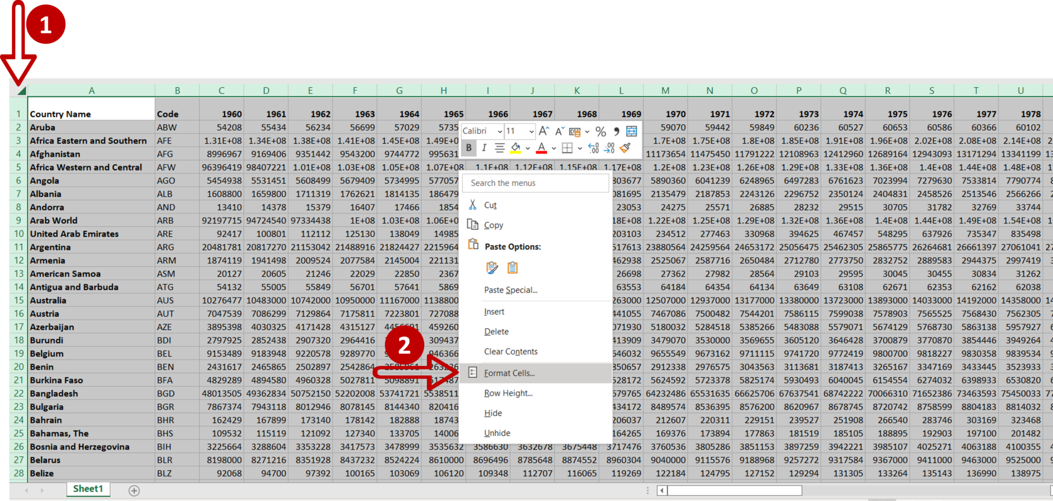 How To Lock Column Width In Excel SpreadCheaters