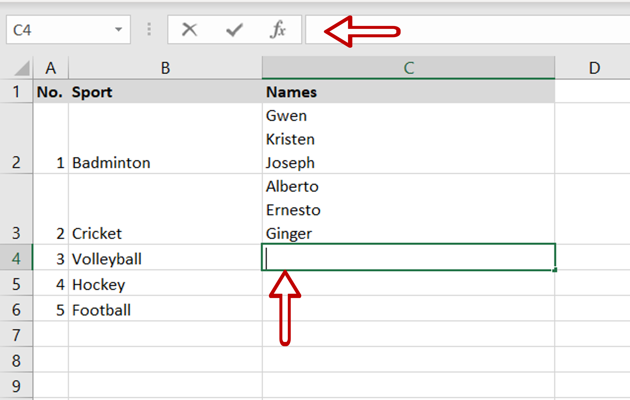 How To Make A List Within A Cell In Excel  SpreadCheaters