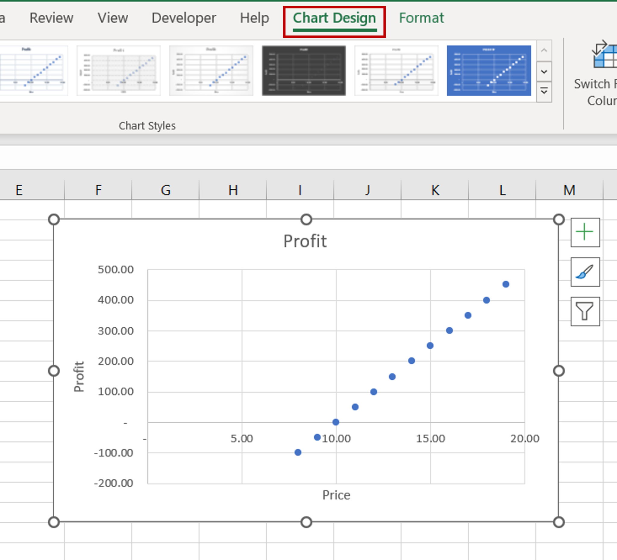 How To Switch Axis In An Excel Spreadsheet | SpreadCheaters