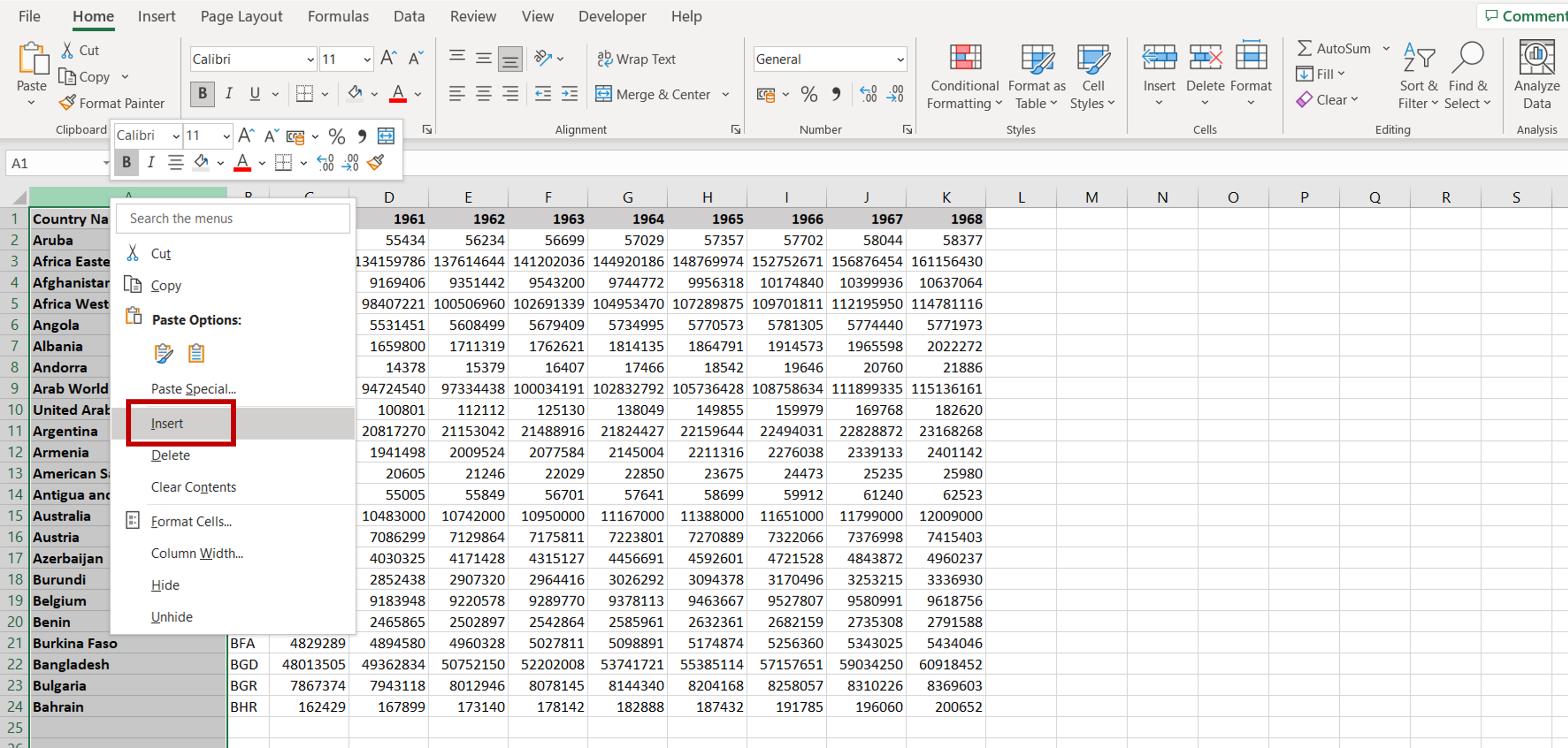 How Do I Add A Column Of Numbers In An Excel Spreadsheet Printable