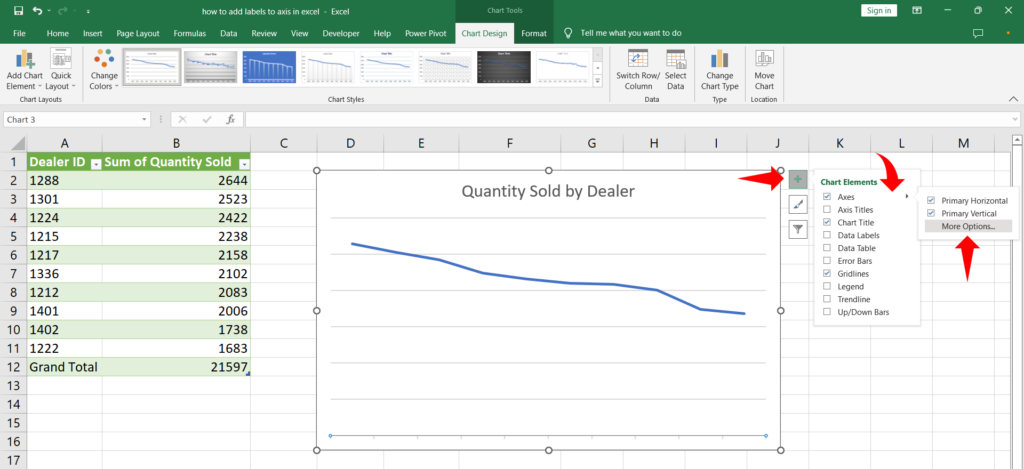 How To Add Labels To Axis In Excel | SpreadCheaters