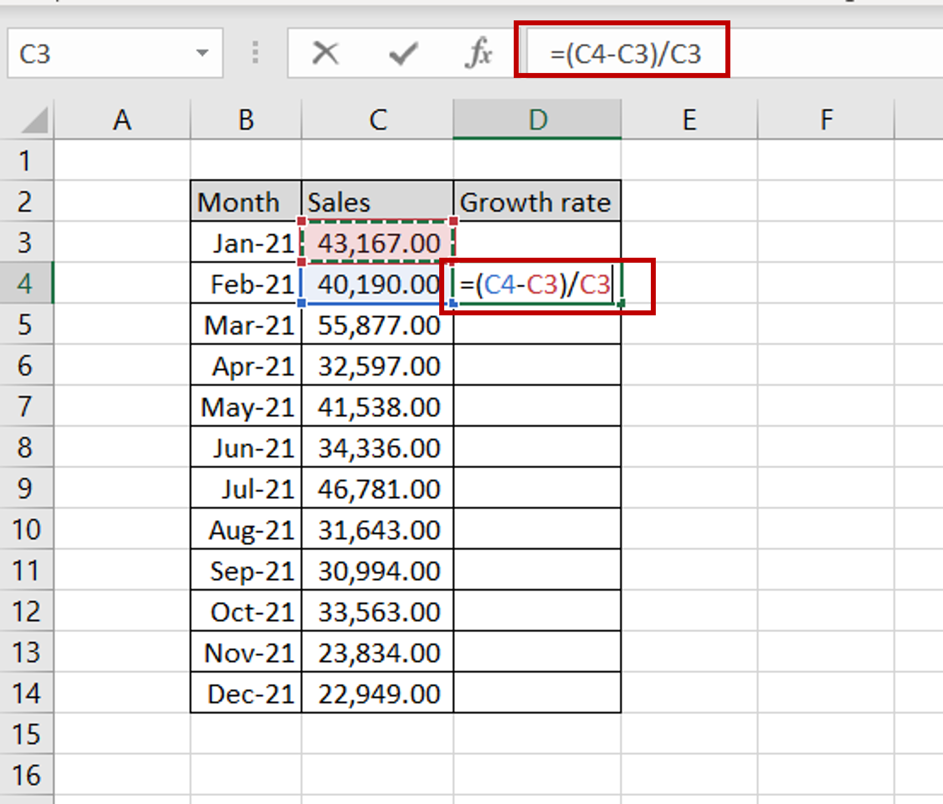 How To Calculate Growth Rate In Excel SpreadCheaters
