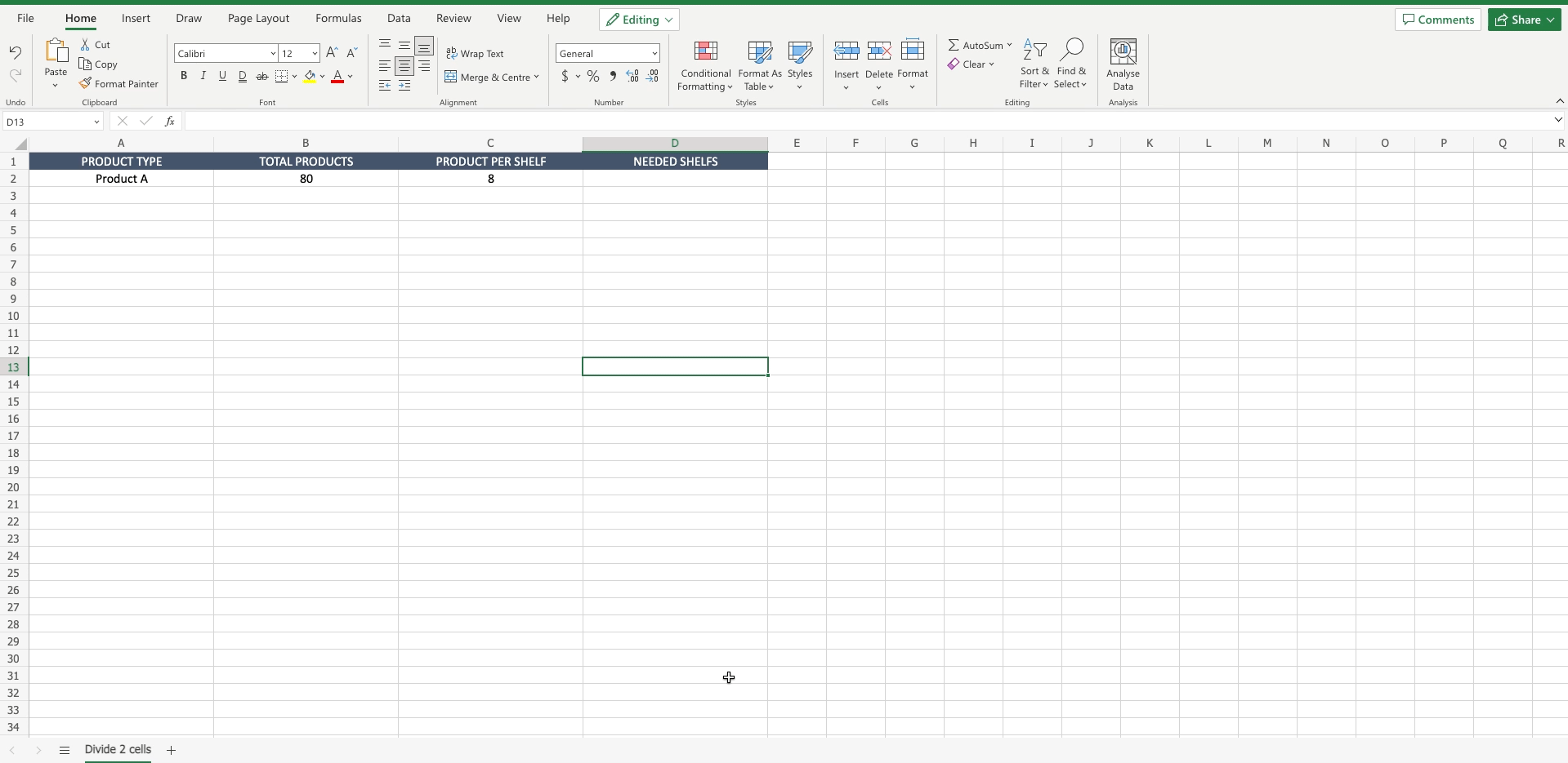  How To Divide Two Cells In Excel SpreadCheaters