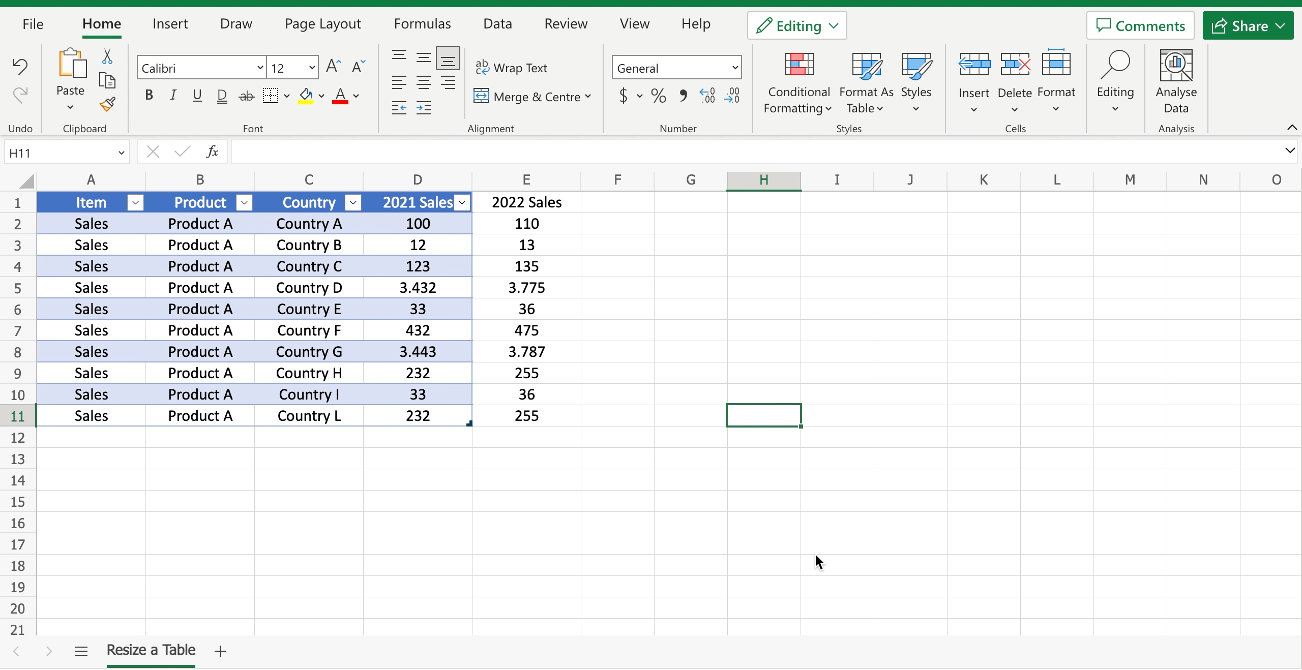 how-to-extend-a-table-in-excel-spreadcheaters