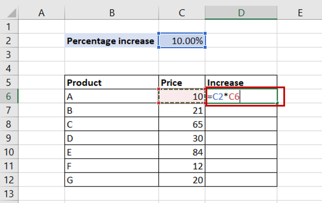 How To Keep A Cell Constant In Excel | SpreadCheaters