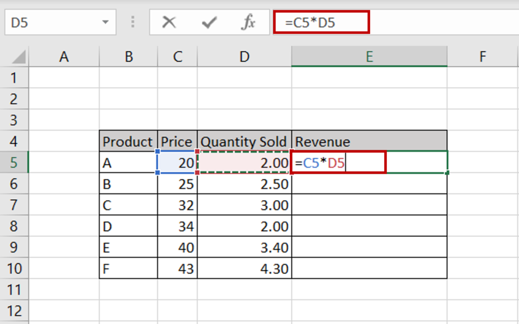 How To Multiply Two Columns In Excel Spreadcheaters