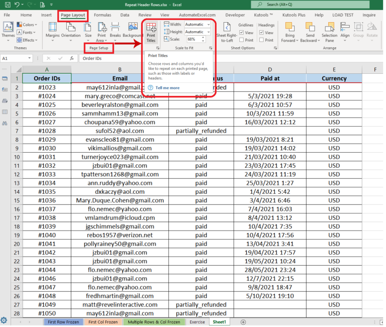 how-to-repeat-header-row-in-excel-spreadcheaters