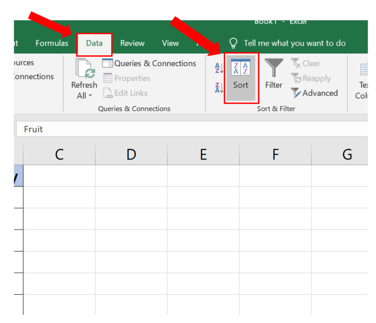 How Do I Change To Horizontal In Excel