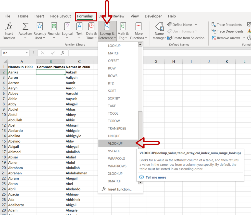 how-to-use-vlookup-in-excel-to-compare-two-columns-spreadcheaters