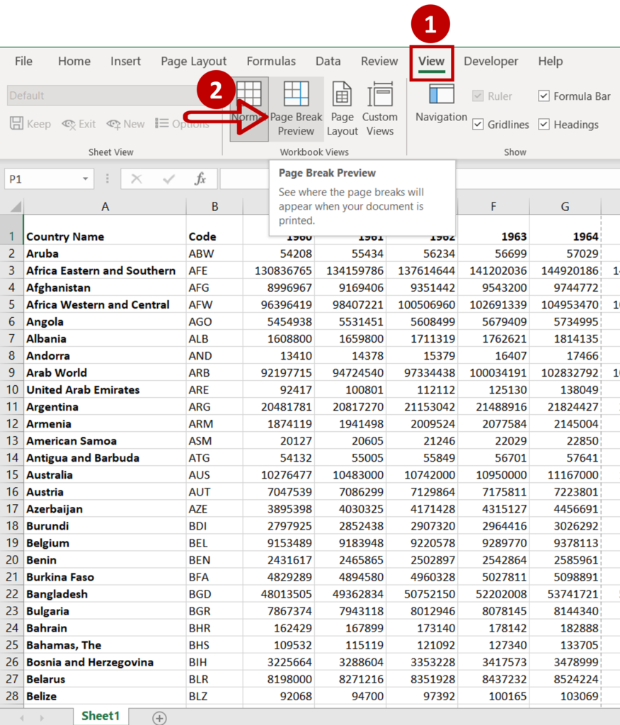 how-to-delete-a-page-in-excel-spreadcheaters