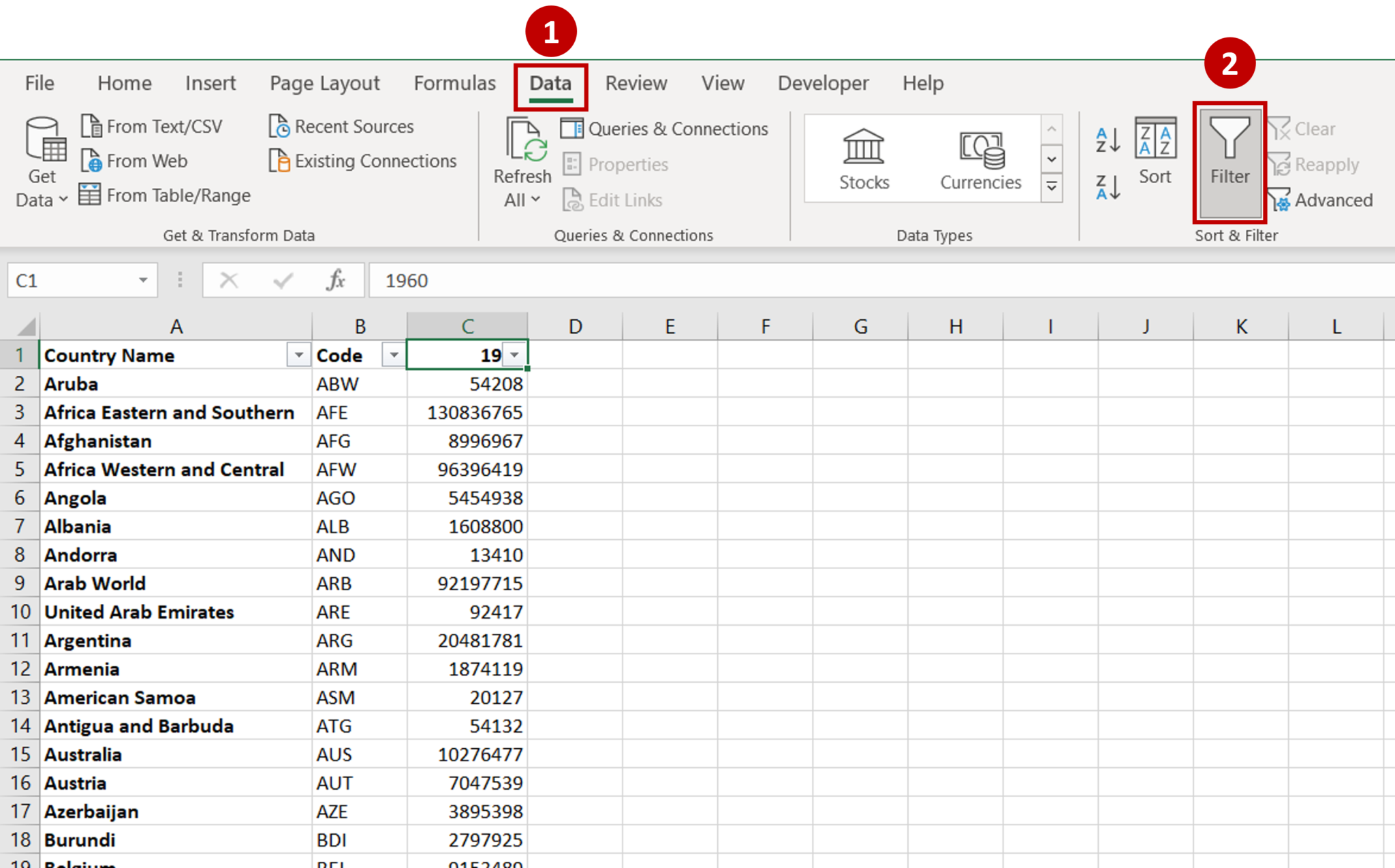 How To Hide Filter Buttons In Excel Pivot Table