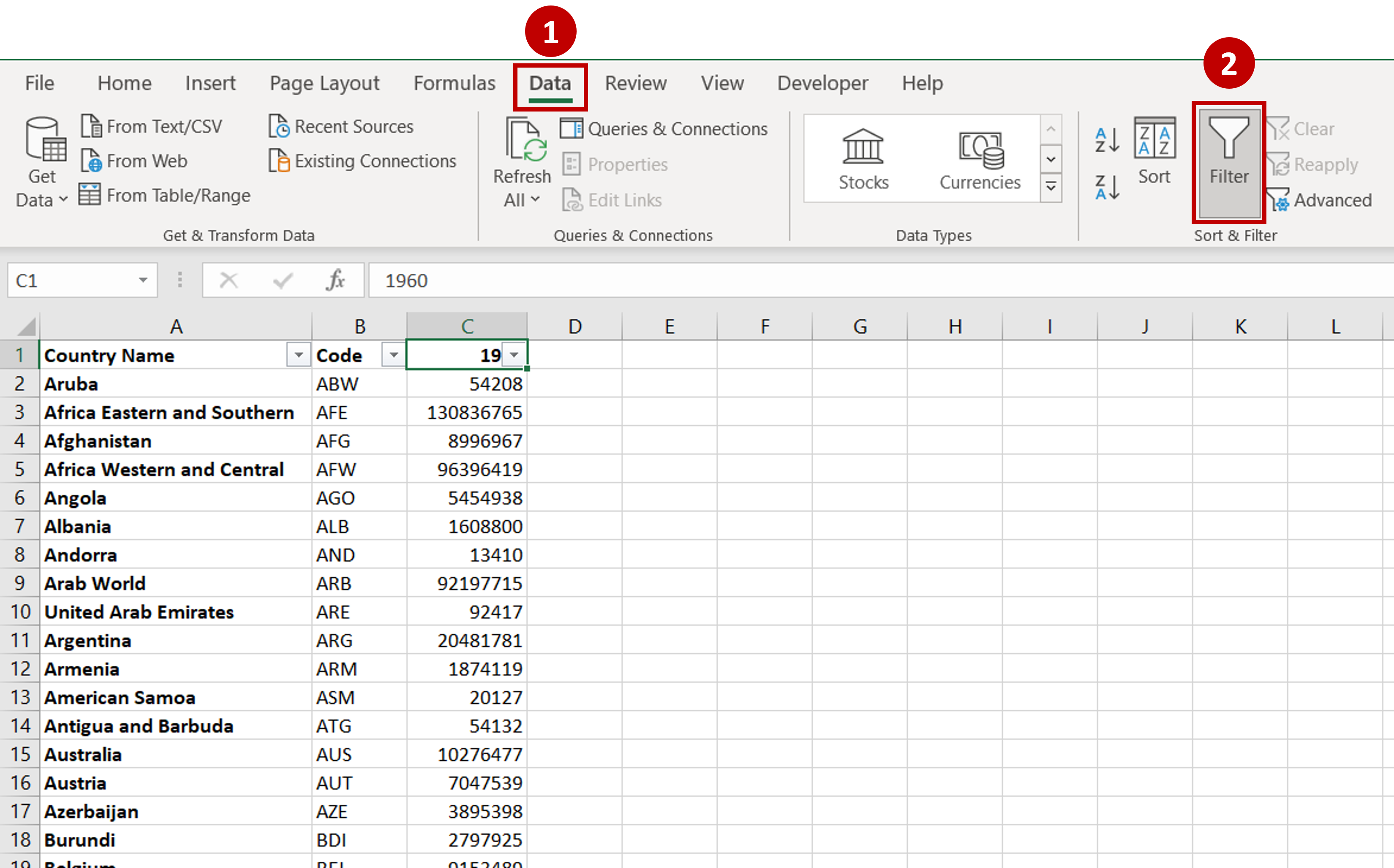 How To Hide Filter Buttons In Excel SpreadCheaters