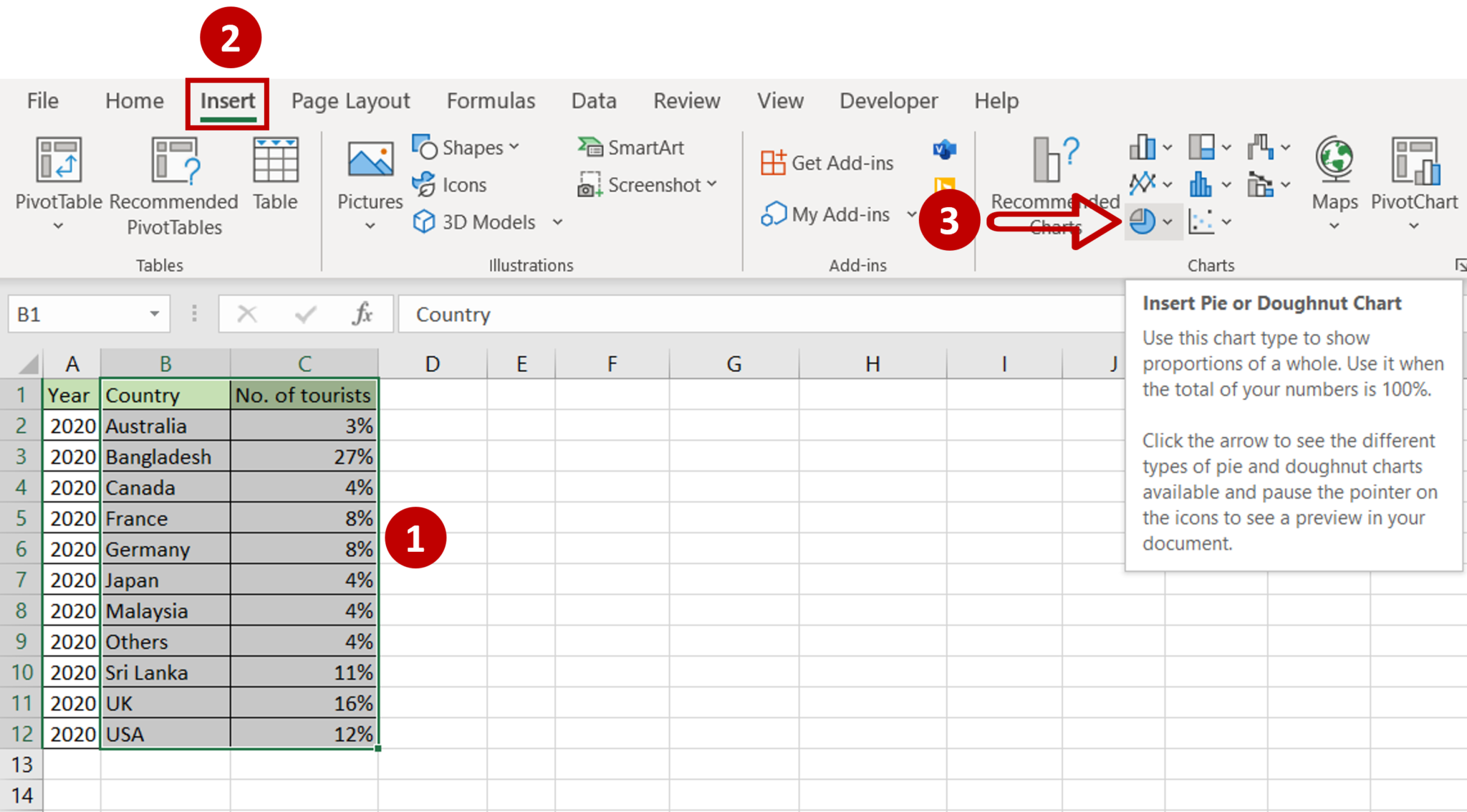 how-to-insert-a-3d-pie-chart-in-excel-spreadcheaters