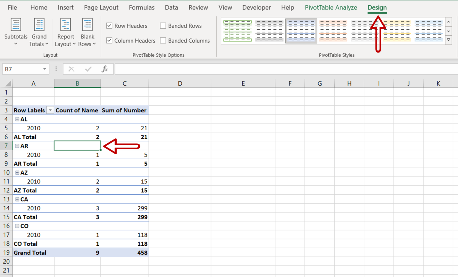 How To Remove Subtotals In Pivot Table In Excel | SpreadCheaters