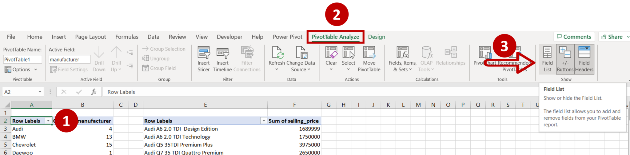How To Combine Two Pivot Tables In Excel | SpreadCheaters