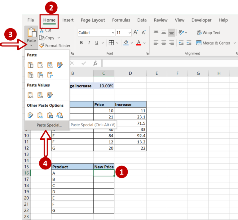 How To Copy Value In Excel | SpreadCheaters