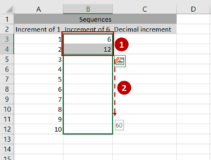 How To Create A Number Sequence In Excel | SpreadCheaters
