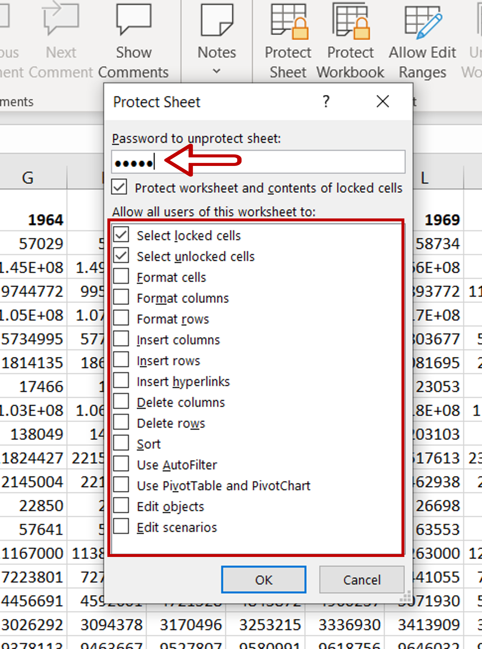 How To Lock Tabs In Excel