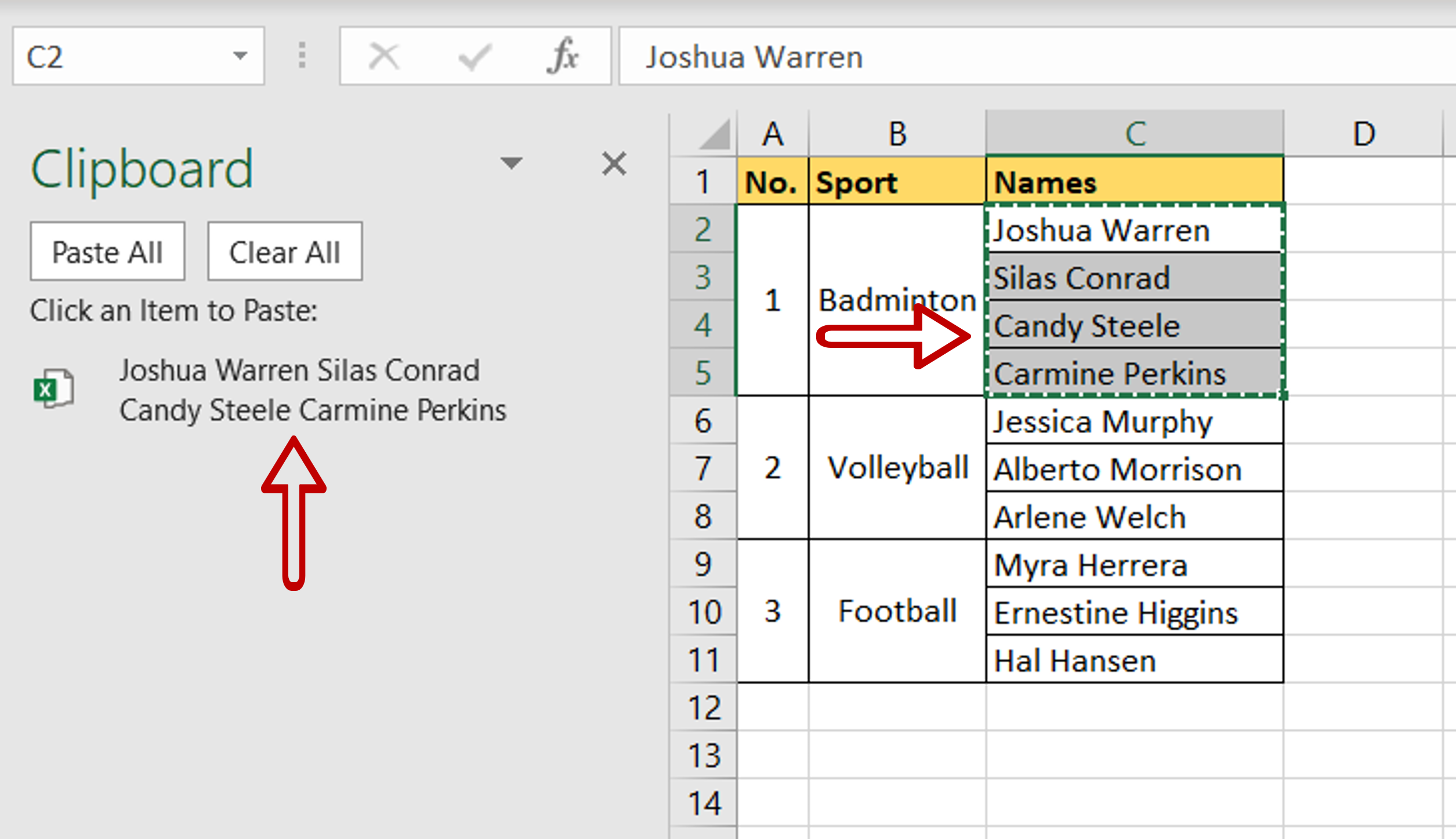 How To Merge Cells In Excel And Keep All Data | SpreadCheaters