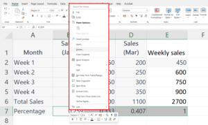 How To Apply Percentage Number Format In Microsoft Excel | SpreadCheaters