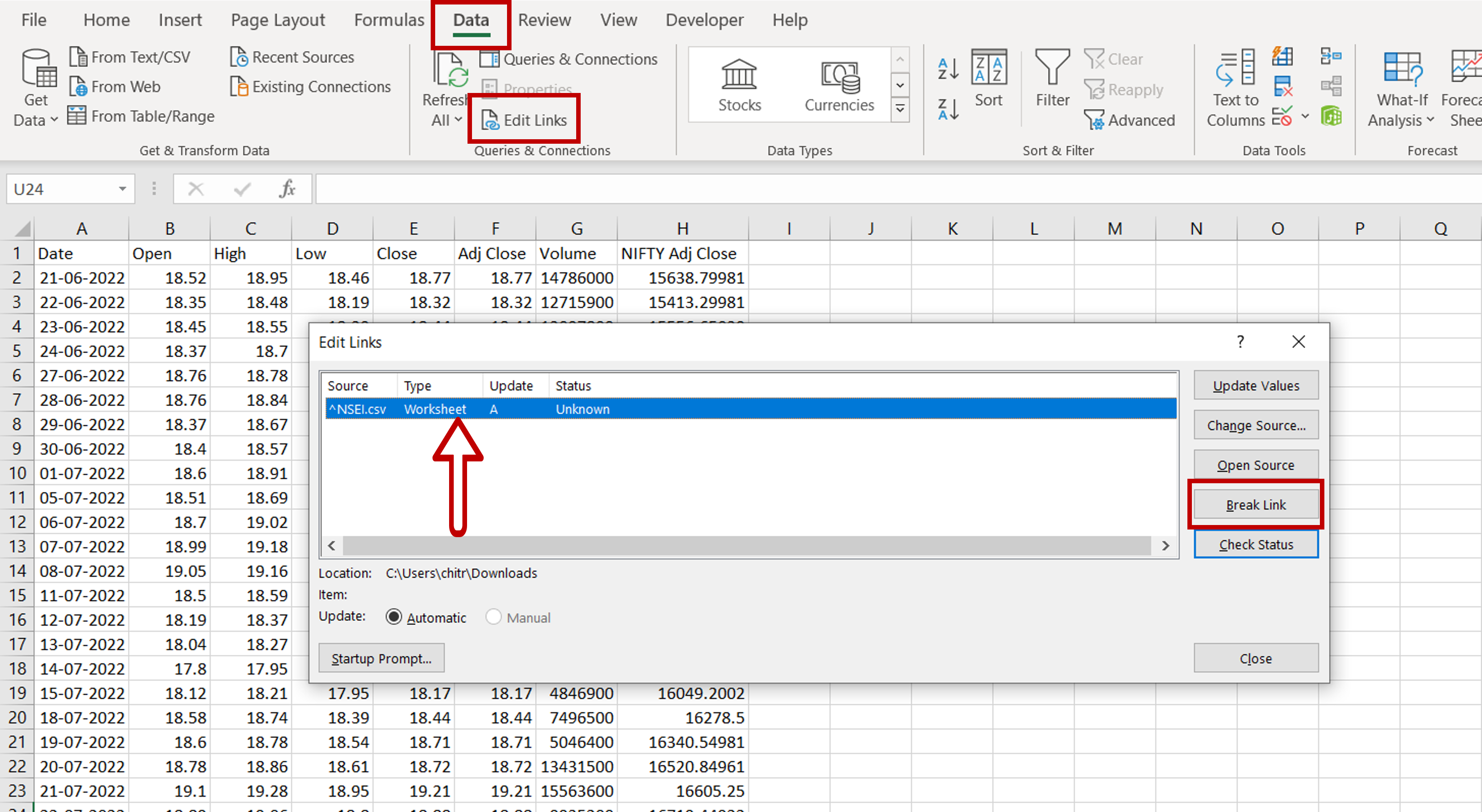 how-to-break-external-links-in-excel-spreadcheaters