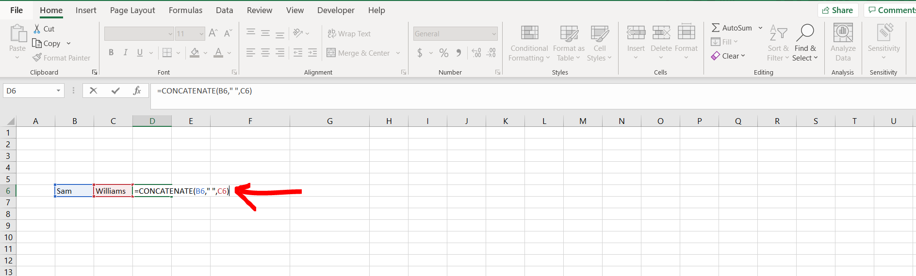 How To Combine Last And First Name In Excel Spreadcheaters 7663