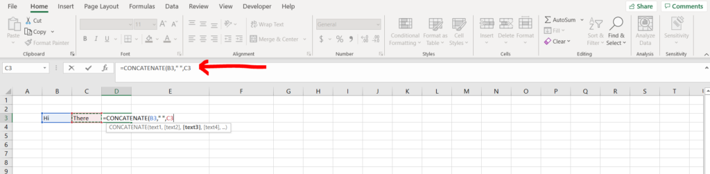 How To Concatenate With A Space | SpreadCheaters