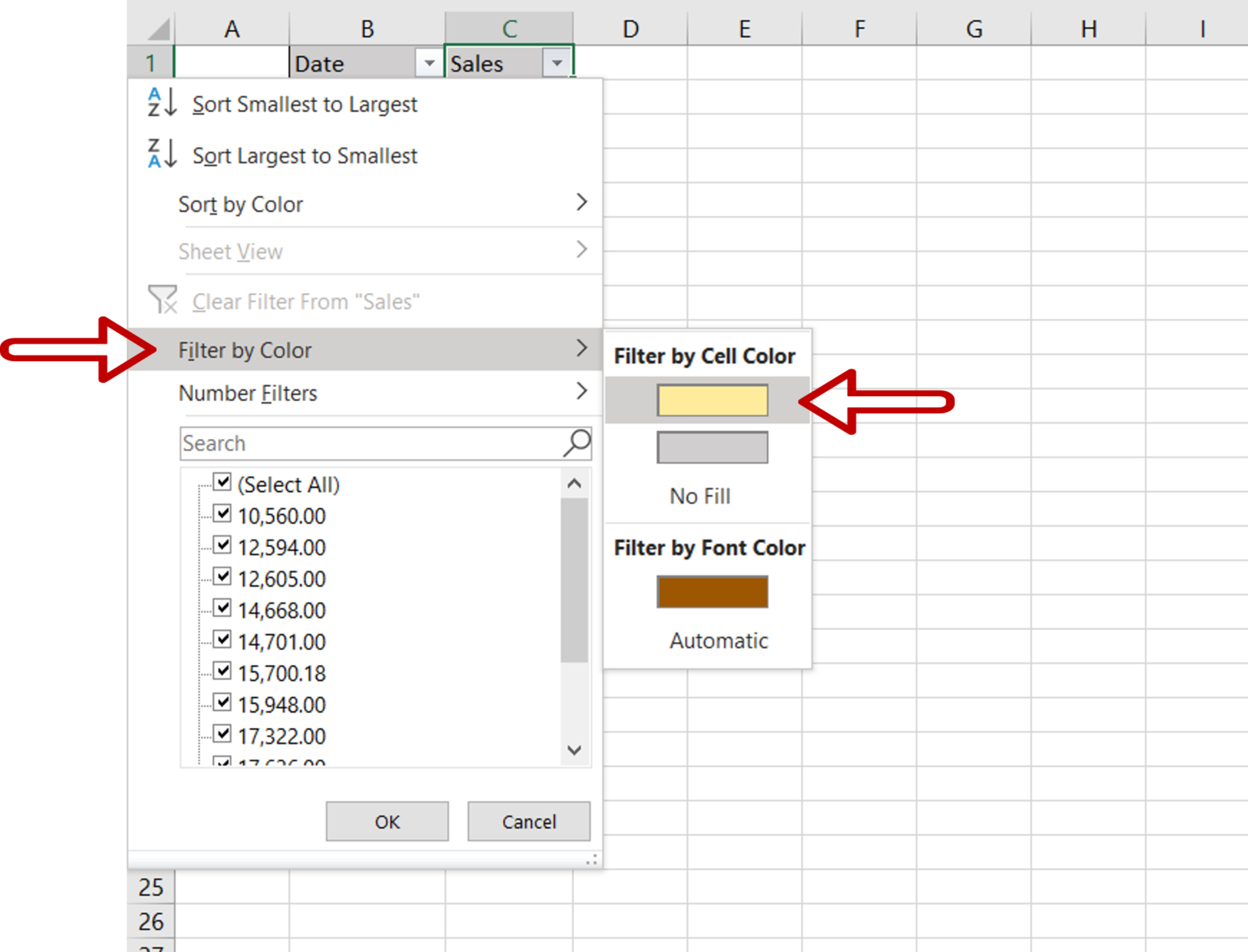 how-to-count-highlighted-cells-in-excel-spreadcheaters