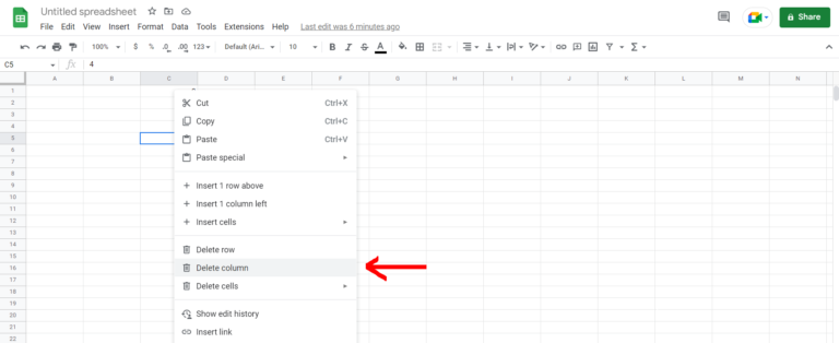 how-to-delete-a-column-in-google-sheets-spreadcheaters