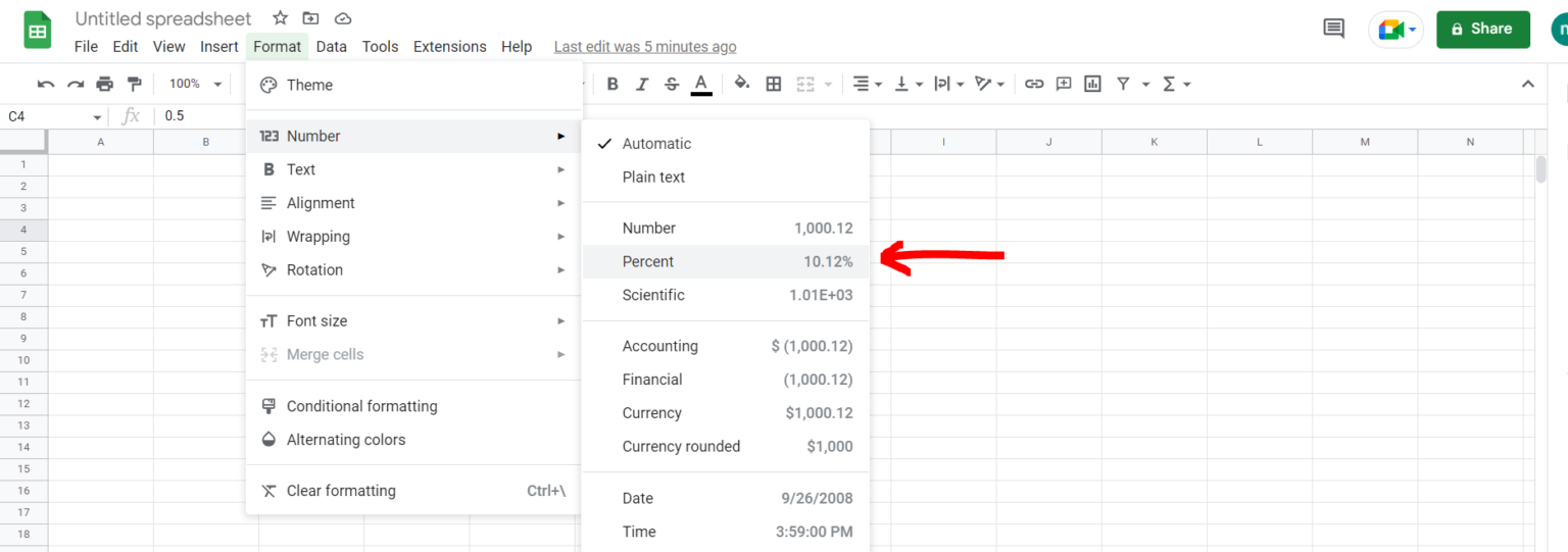 how-to-do-percentages-in-google-sheets-spreadcheaters