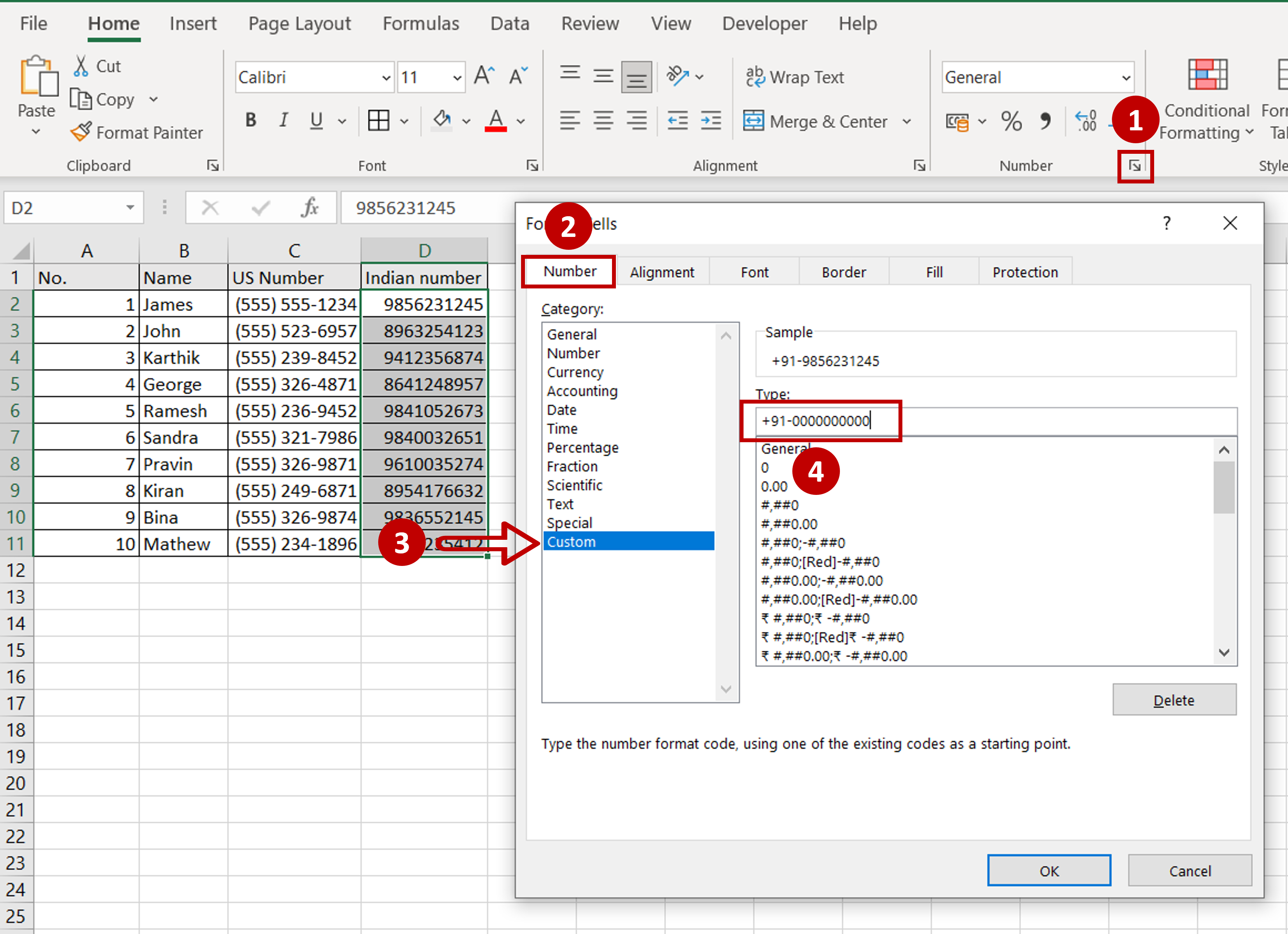 how-to-format-a-phone-number-in-excel-spreadcheaters