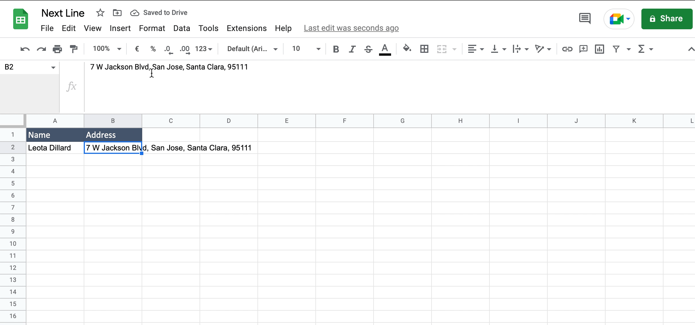 How To Go To Next Line In Google Sheets SpreadCheaters