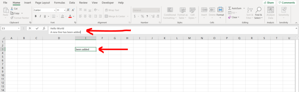 How To Create Line Break In Excel Cell Mac