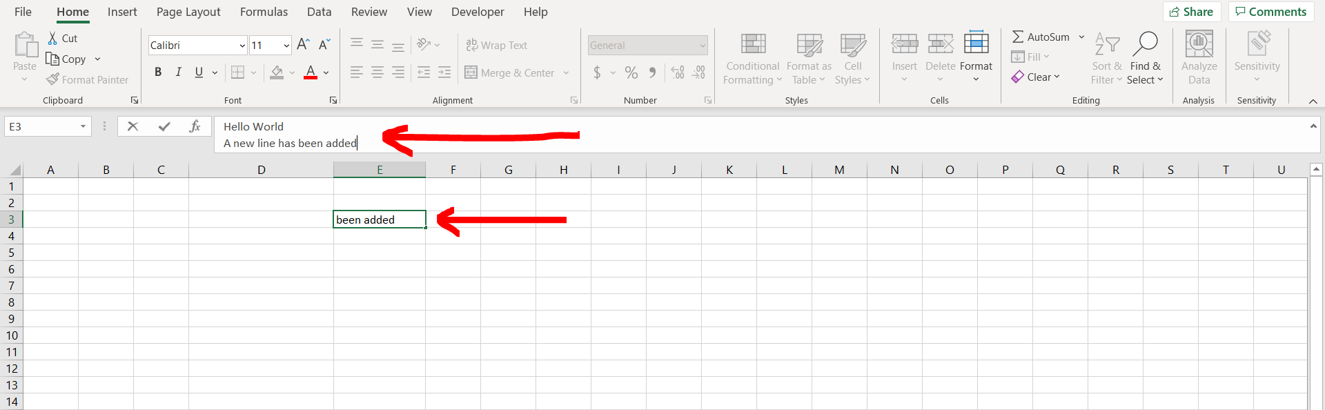 How To Insert New Line In Excel Cell Mac SpreadCheaters