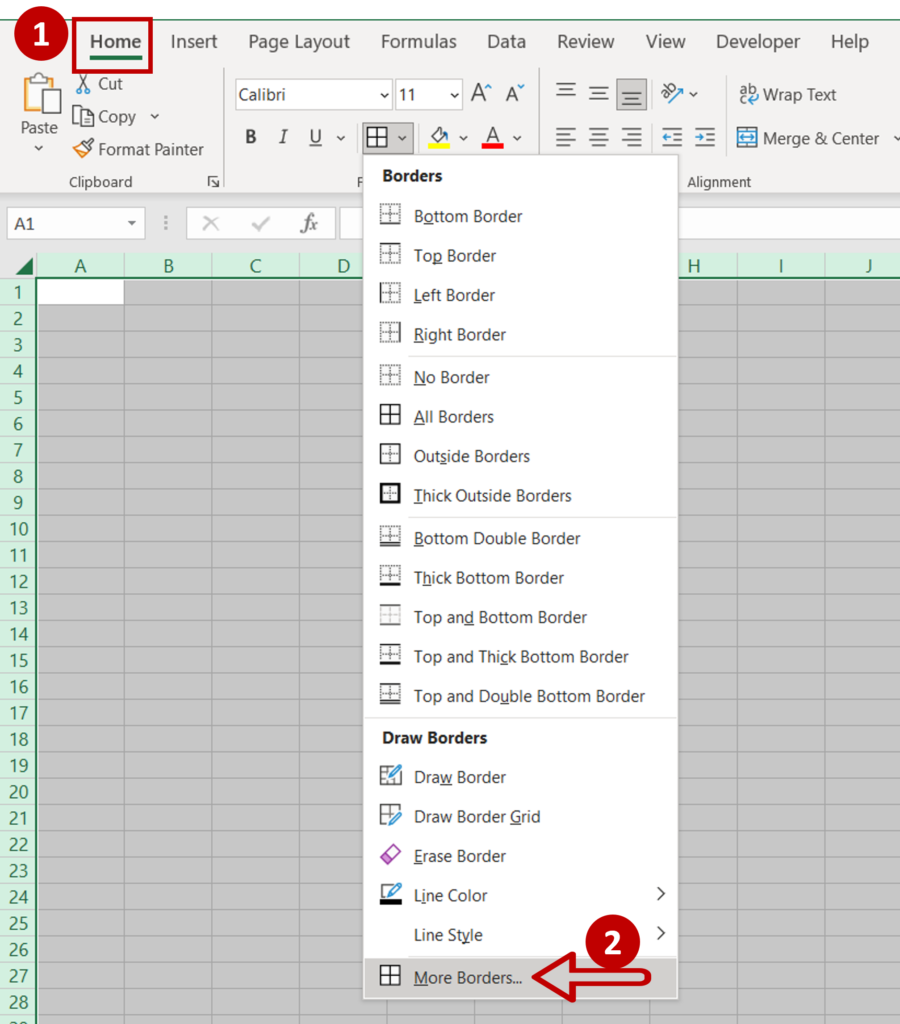 How To Make Gridlines Bold In Excel SpreadCheaters