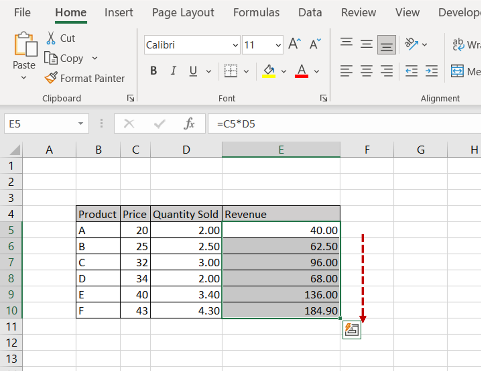 How To Multiply Two Columns In Excel Spreadcheaters 7031