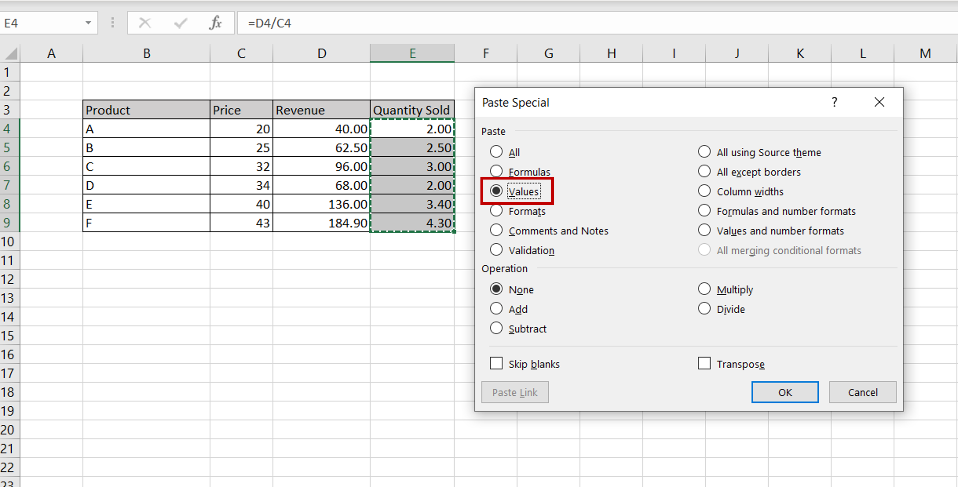 how-to-remove-formula-in-excel-spreadcheaters