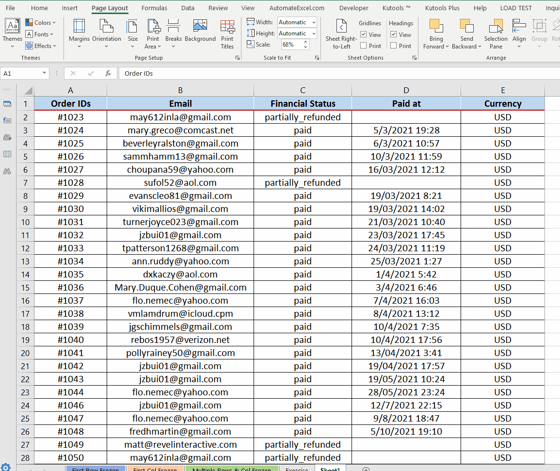 How To Repeat Header Row In Excel Spreadcheaters 1062